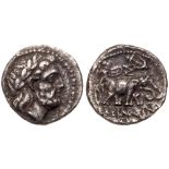 Seleukid Kingdom. Seleukos I Nikator. Silver Hemidrachm (2.01 g), 312-281 BC. EF