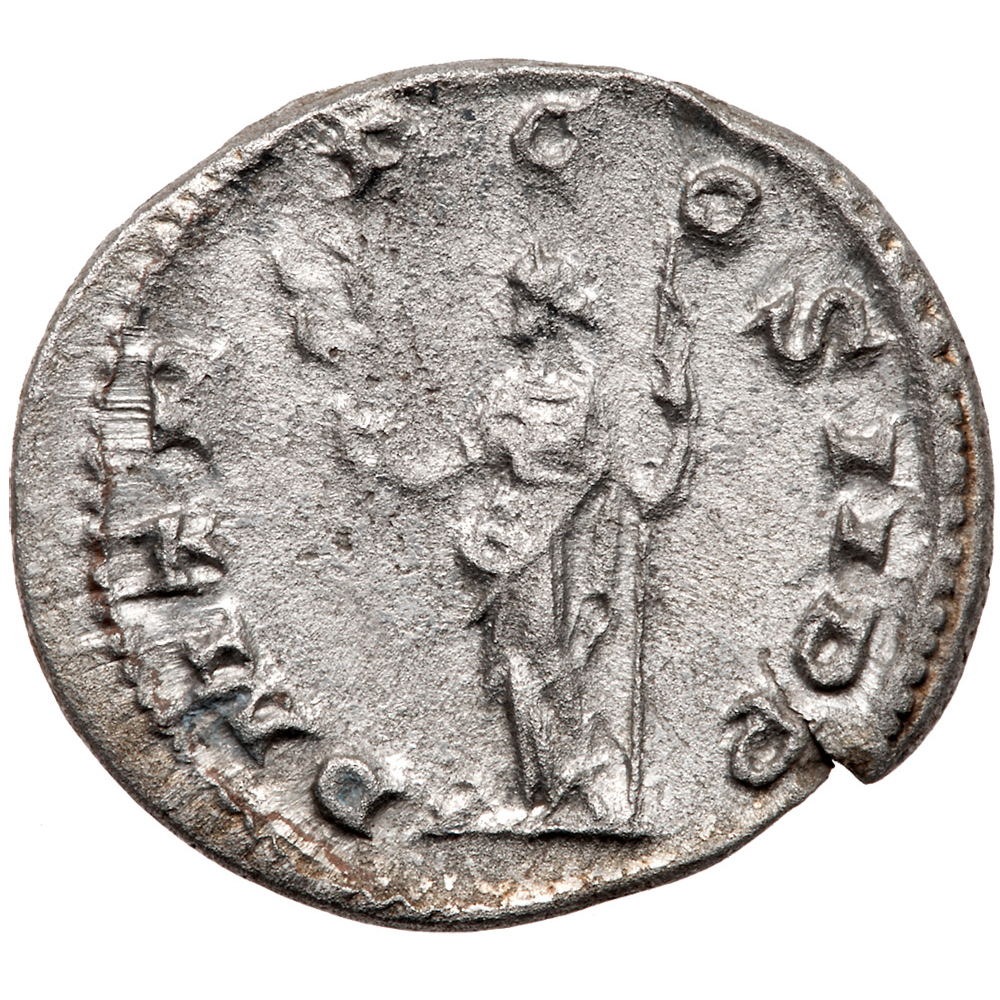 Pupienus. Silver Denarius (2.55 g), AD 238. VF - Image 3 of 3