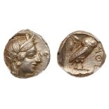 Attica. Athens. Silver Tetradrachm (17.17g), ca. 440-404 BC