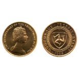 Isle of Man. Sovereign and ½ Sovereign, 1965. BU