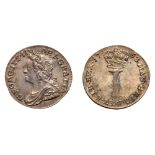 Great Britain. Silver Penny, 1753/2. UNC