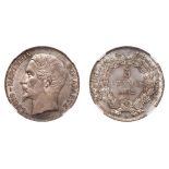 France. 5 Francs, 1852-A. NGC MS65