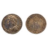 Great Britain. Silver Penny, 1754. UNC