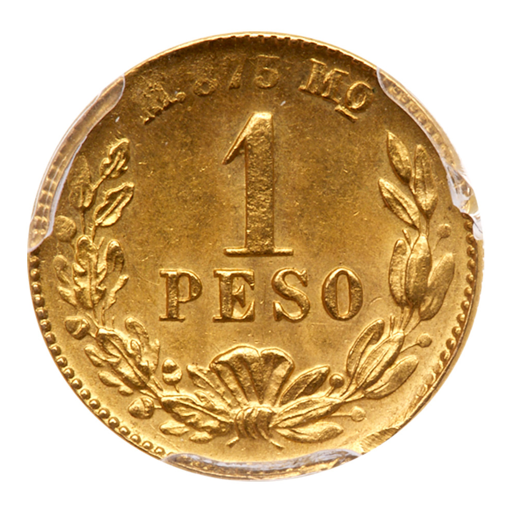 Mexico. Peso, 1900-Mo M. PCGS UNC - Image 3 of 3