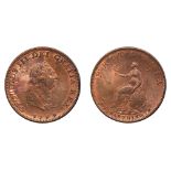 Great Britain. Farthing Lot, 1799. UNC
