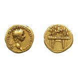 Claudius. Gold Aureus, AD 41-54. F