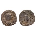 Gordian III. Æ Sestertius (23.34 g), AD 238-244. EF