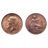 Great Britain. Penny, 1912-H. UNC