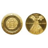 Israel. Jerusalem Gold State Medal, in Historic Cities Series, 1966. BU