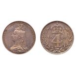 Great Britain. Fourpence, 1888. UNC