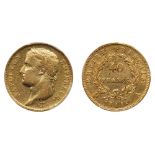 France. 40 Francs, 1811-A. PCGS EF45