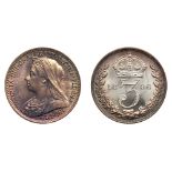 Great Britain. Threepence, 1896