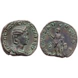 Otacilia Severa. ’ Sestertius (17.76 g), Augusta, AD 244-249. EF