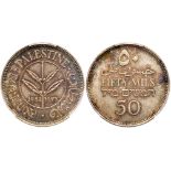 Palestine, 50 Mils, 1931. PCGS MS64