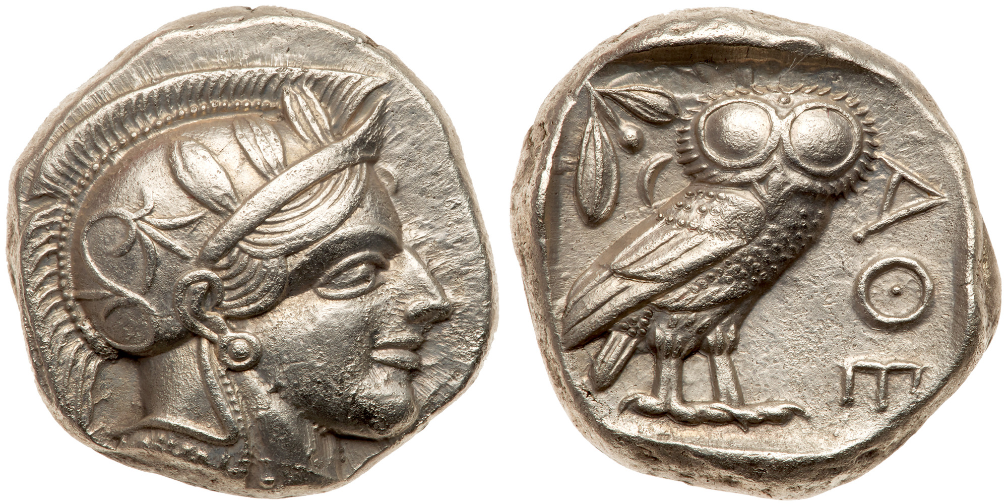 Attica, Athens. Silver Tetradrachm (17.15g), ca. 440-404 BC