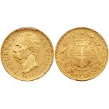 Italy. 20 Lire, 1882-R. PCGS MS62