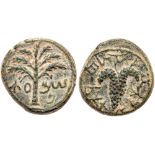 Judaea, Bar Kokhba Revolt. ’ Small Bronze (6.78 g), 132-135 CE. EF