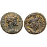 Samaria, Caesarea Maritima. Hadrian. ’ (14.16 g), AD 117-138. VF