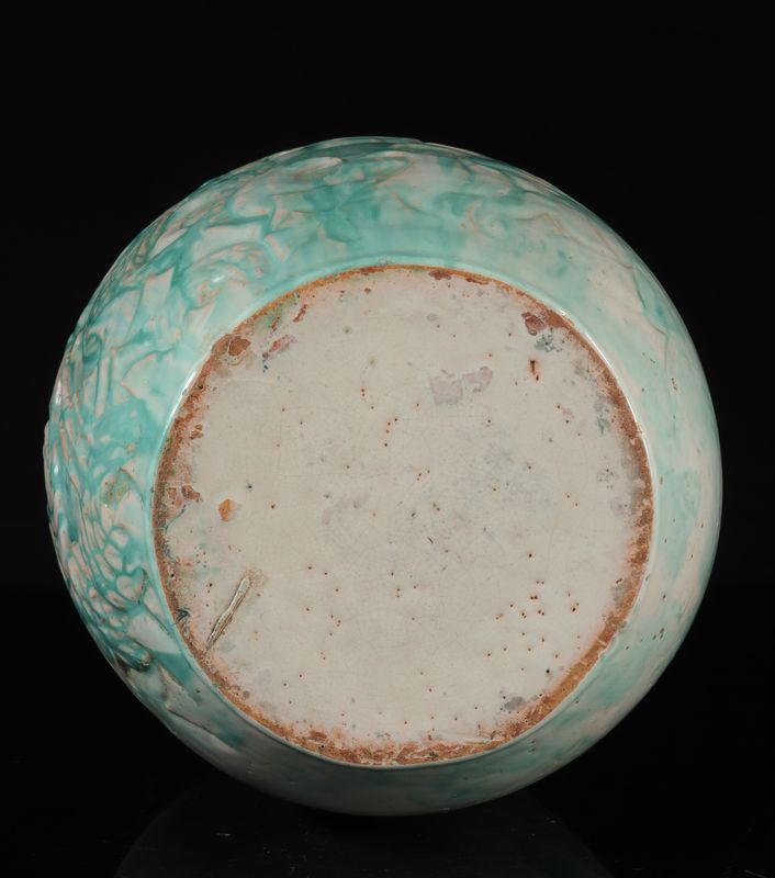 ART-DECO, vase en porcelaine à décor figuratif, XXe siècle. - Dimensions: H330mm [...] - Image 5 of 6