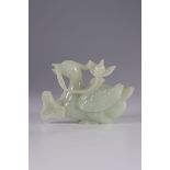 Oiseau en jade ,Chine 20ème. - Dimensions: L=100mm H=65mm - Poids (Kg): 0.160kg - [...]