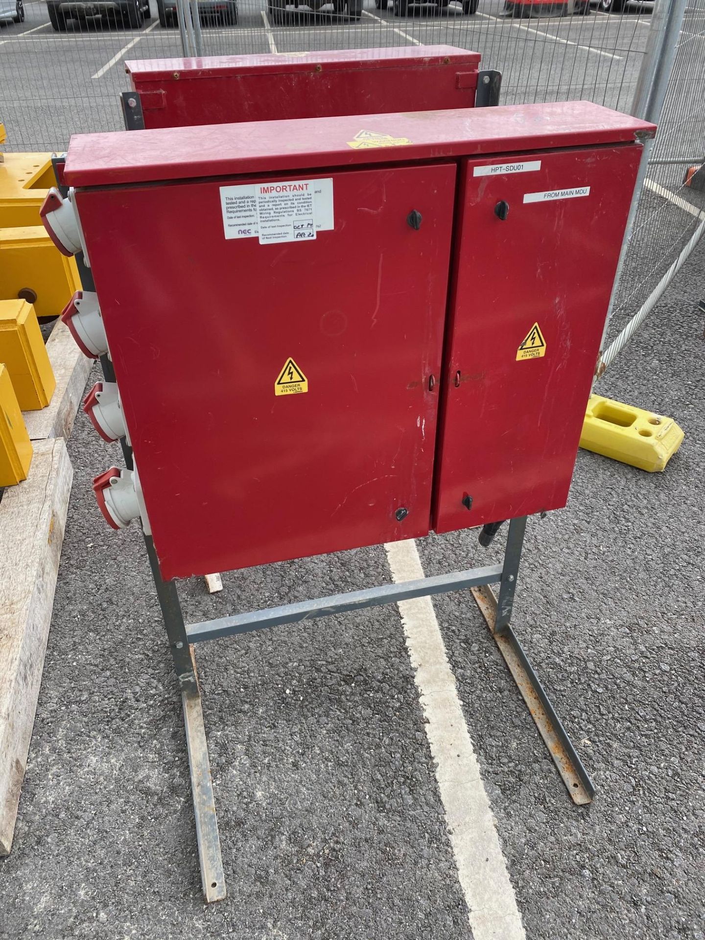 Two E.C Construction Site Fused RCD Distribution P
