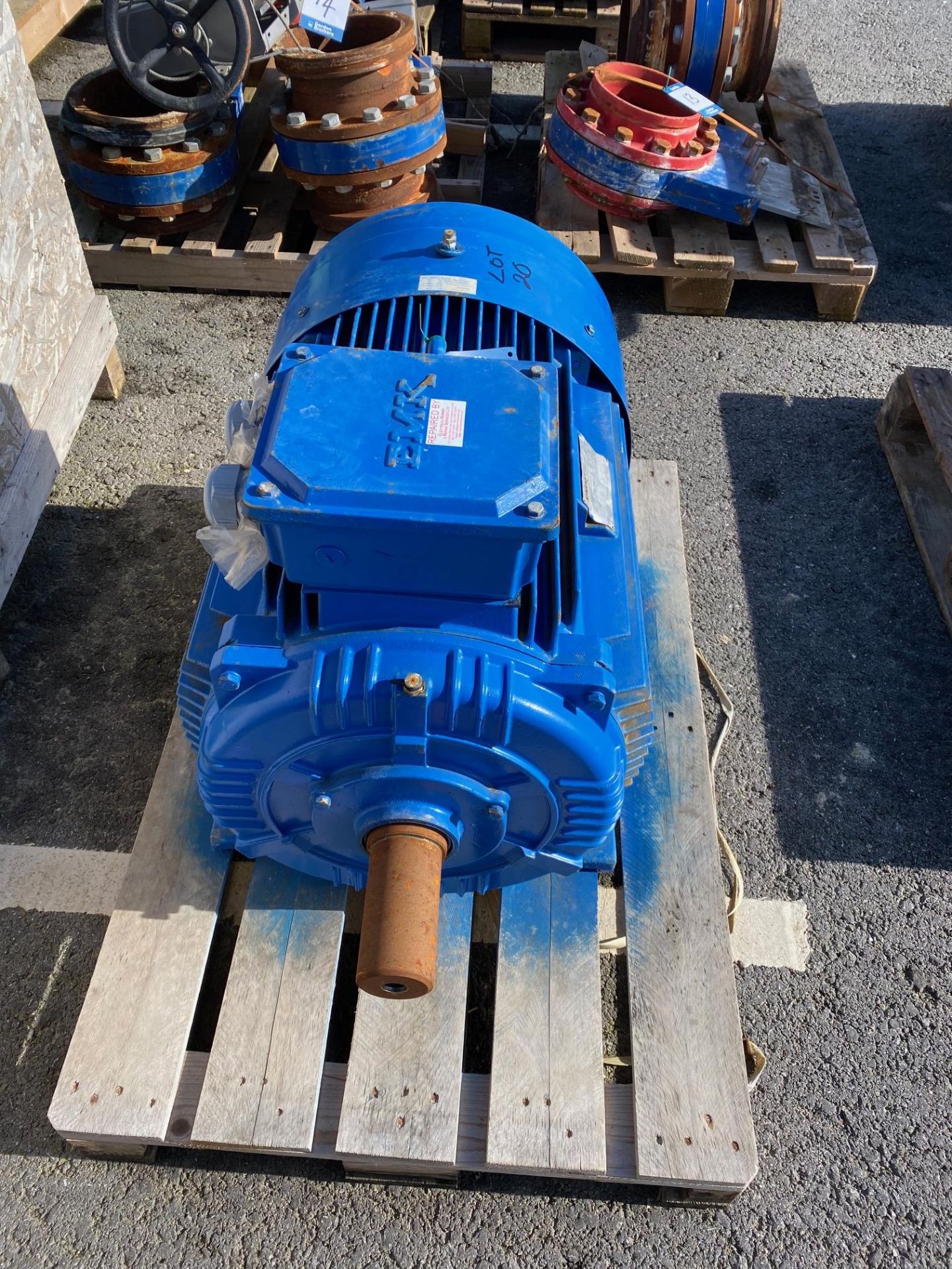 EMK, Model: KAE2GE280M4B3E3K Electric Motor, 9.5kw, 380-415 volts (Location of Lot East Marsh