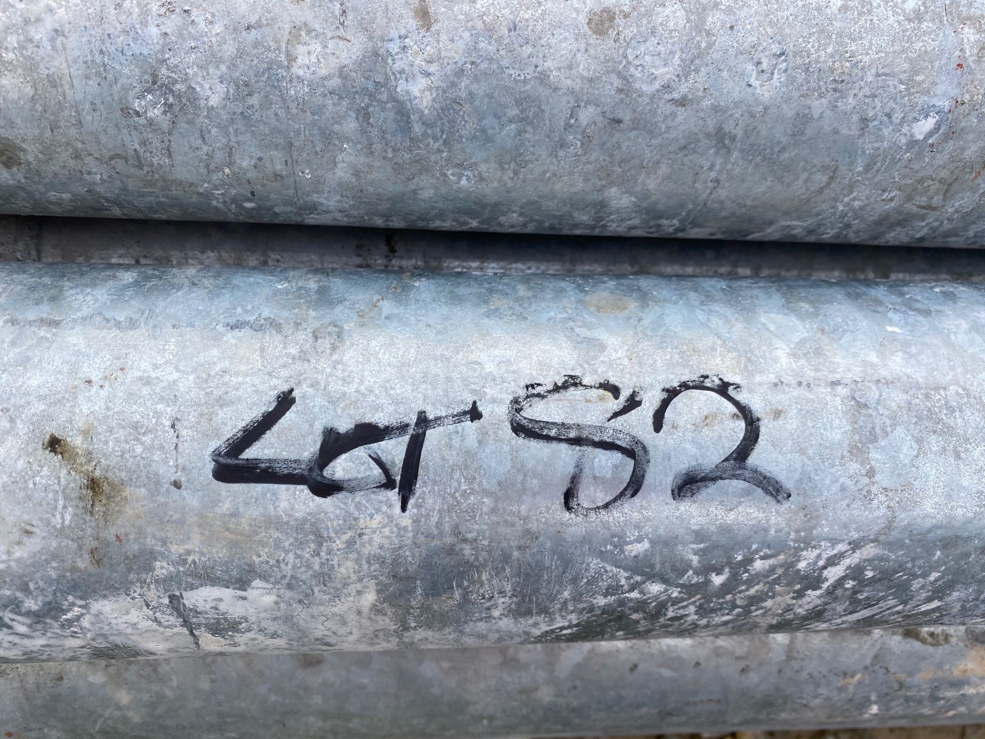 Approx. 150 x Galvanised Pipe Sections, Pre-Used On The Tunnel Boring Machine, Approx. Size Each - Image 2 of 2