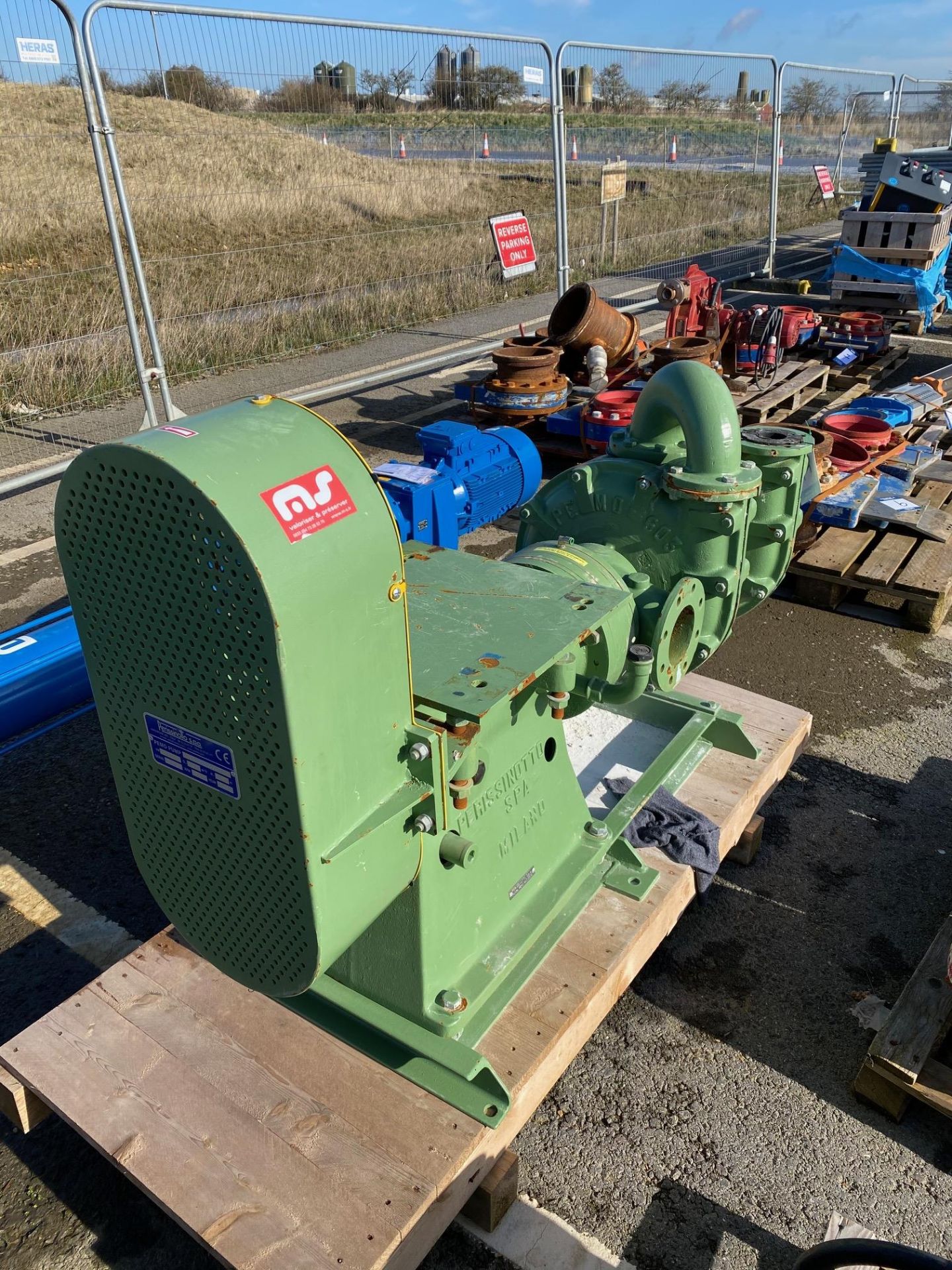 Perissinotto SPA, Model: 603AC/AB/AS-B77 Pemo Pump, 3Ph, 37kw Motor, DOM: 2017, Serial No. 35975 ( - Image 2 of 8