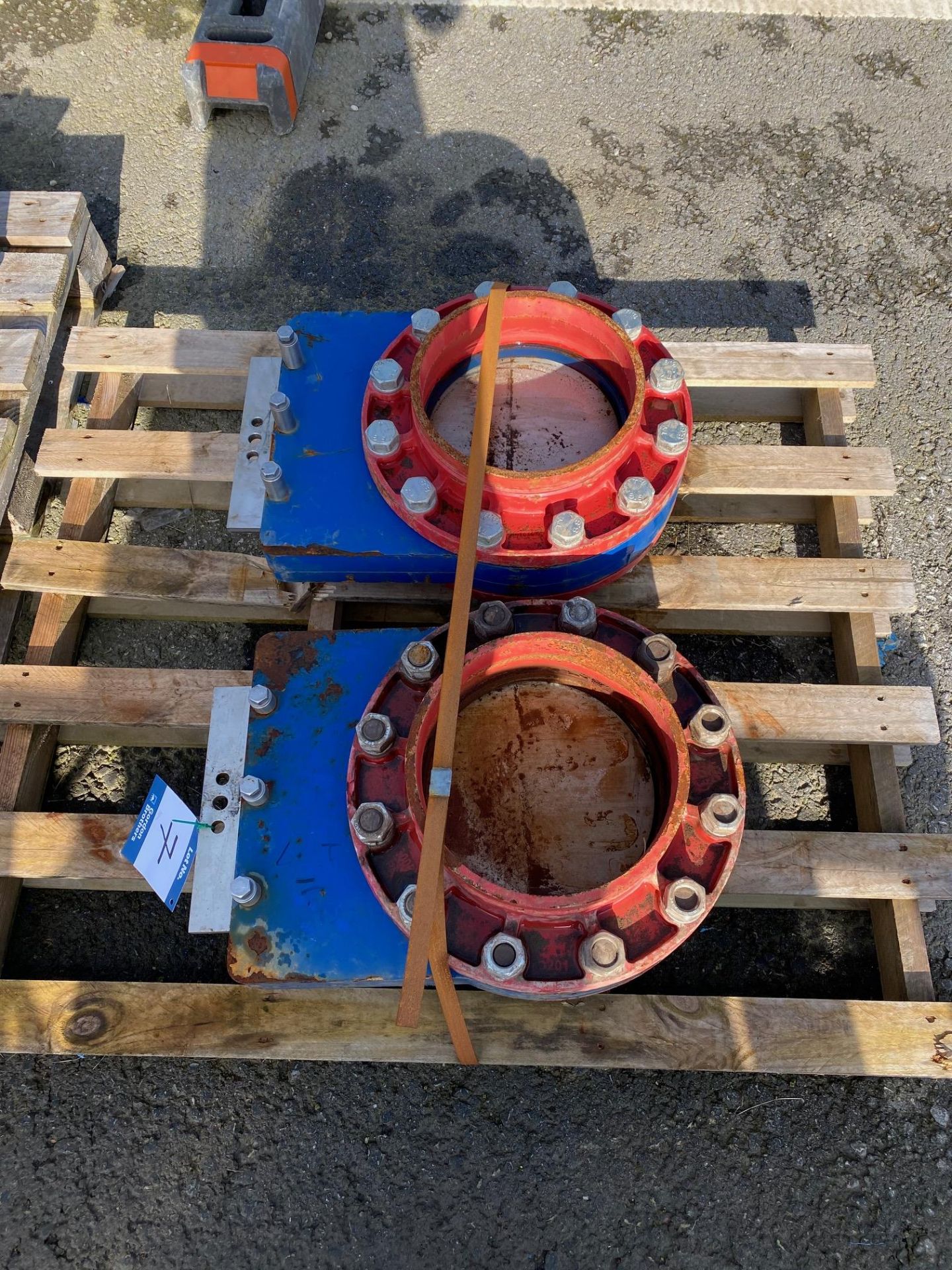 2x GEFA Model: DN 250 Knife Gate Valve, 250mm Diameter (Location of Lot East Marsh Road, Goxhill, - Image 3 of 3