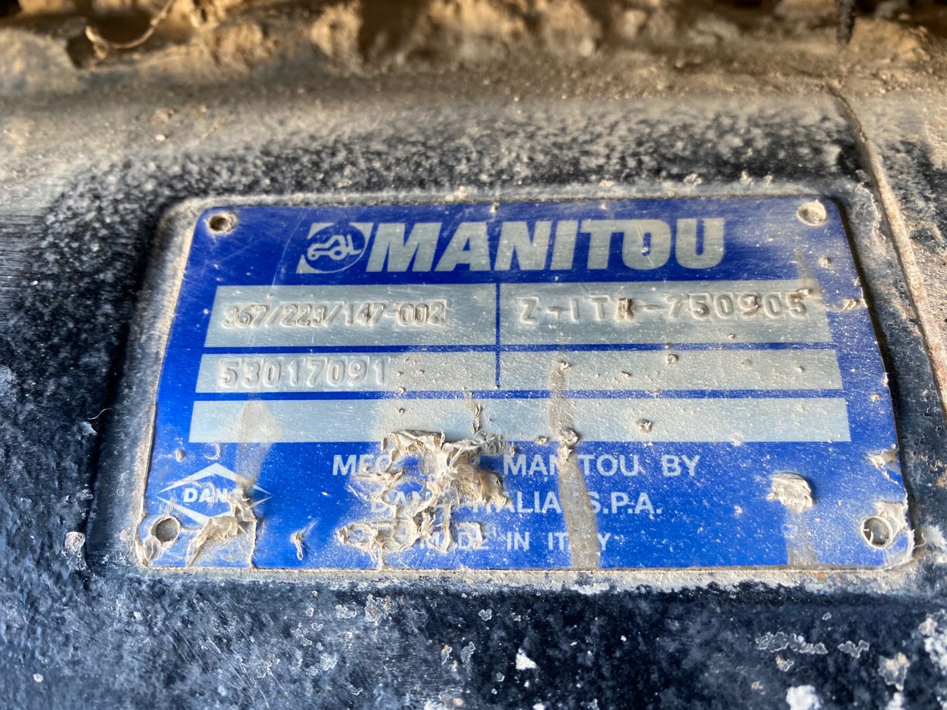 Manitou, Model: MHT790-104JD Diesel Telehandler Fork Positioner, Y.O.M: 2017, Load Centre, 600mm - Image 12 of 15