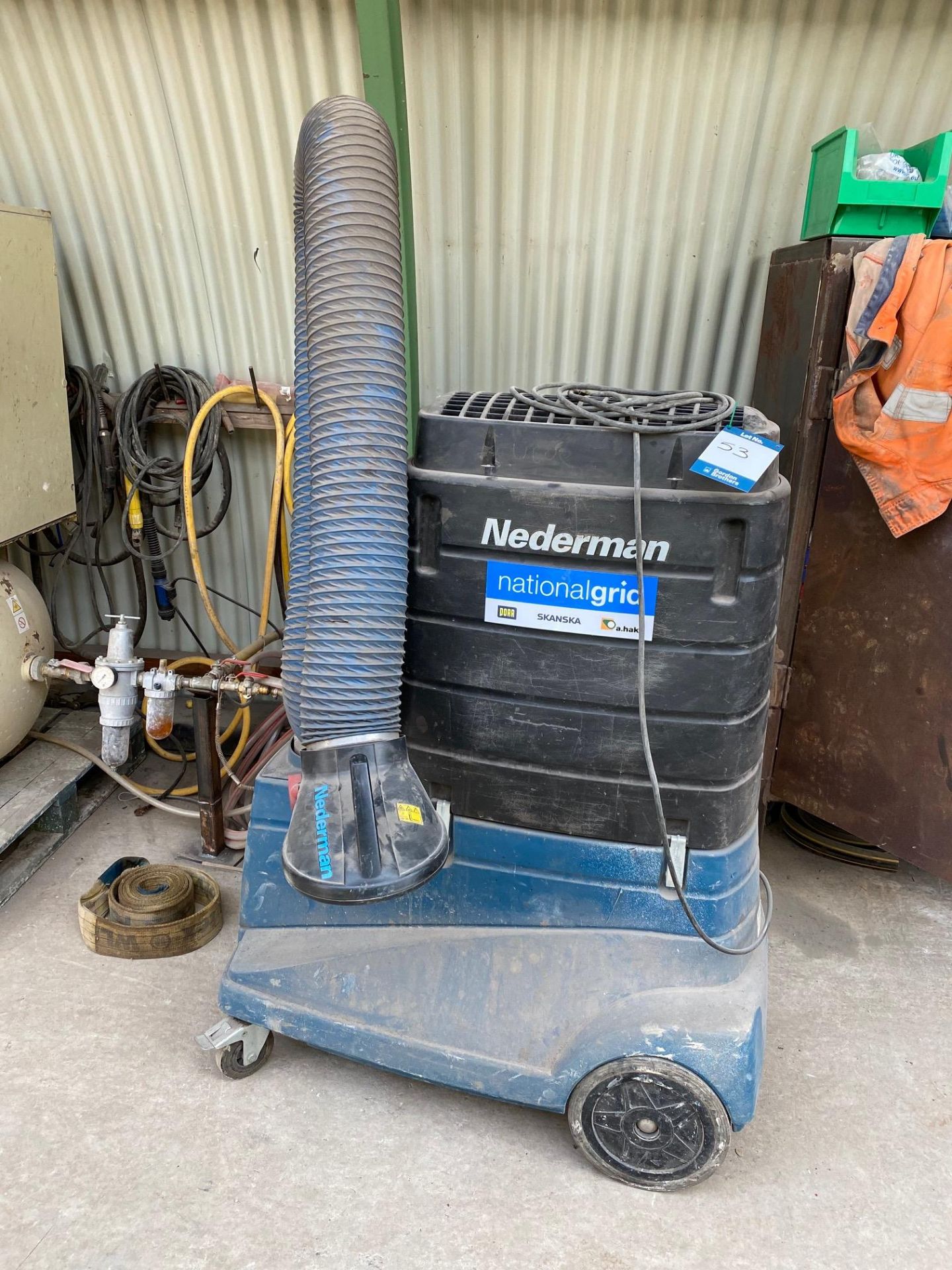 Nederman, Model: Filtercan 17441-03 12621445 welding Fume Extraction unit with adjustable fume