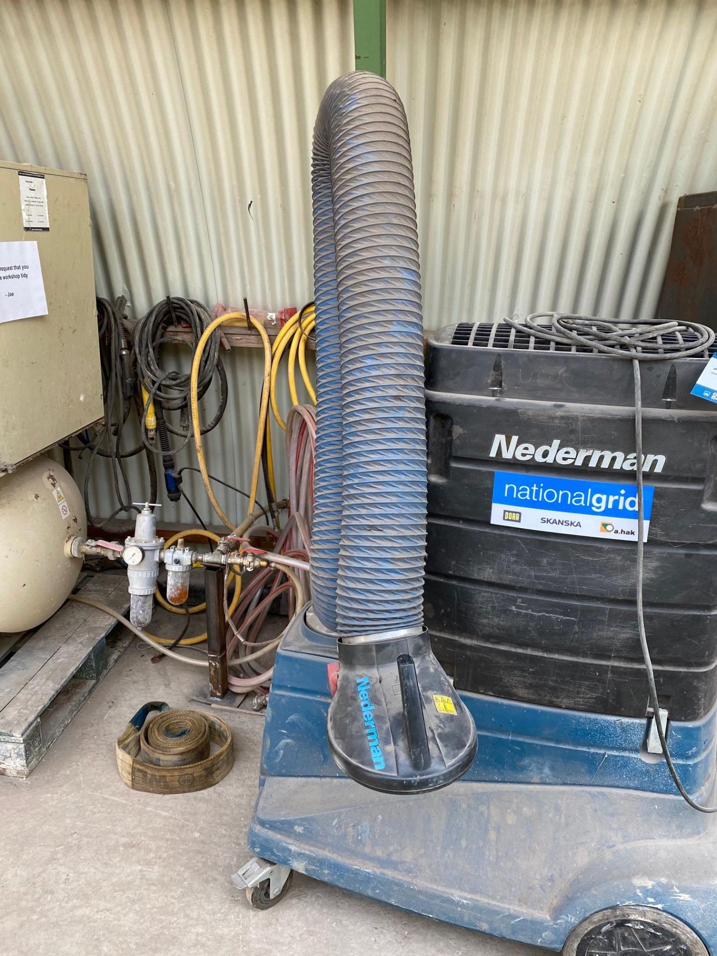 Nederman, Model: Filtercan 17441-03 12621445 welding Fume Extraction unit with adjustable fume - Image 3 of 4