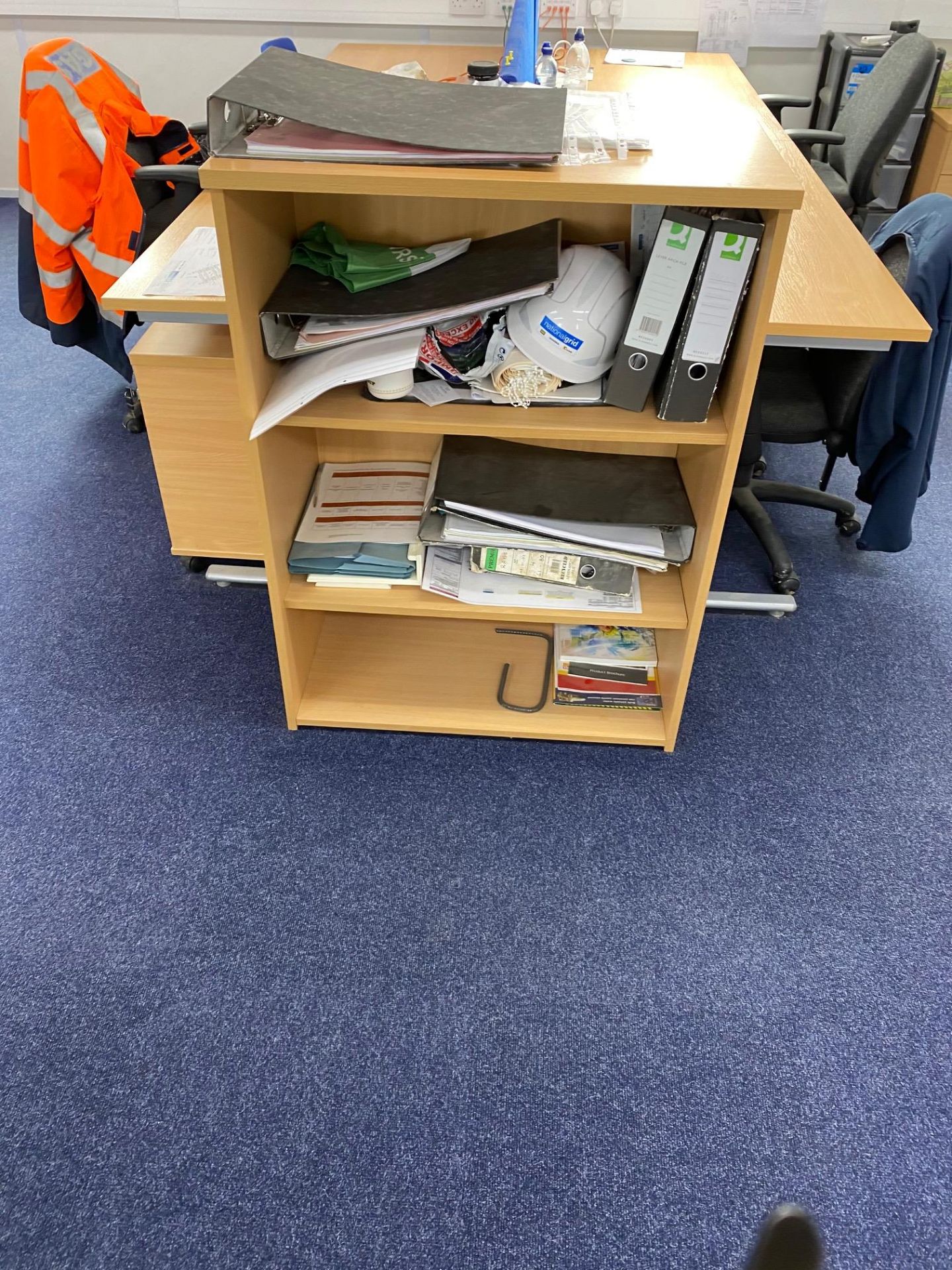 The Modular Building Furniture Throughout the Building Including: Reception Desk Light Oak - Image 14 of 24