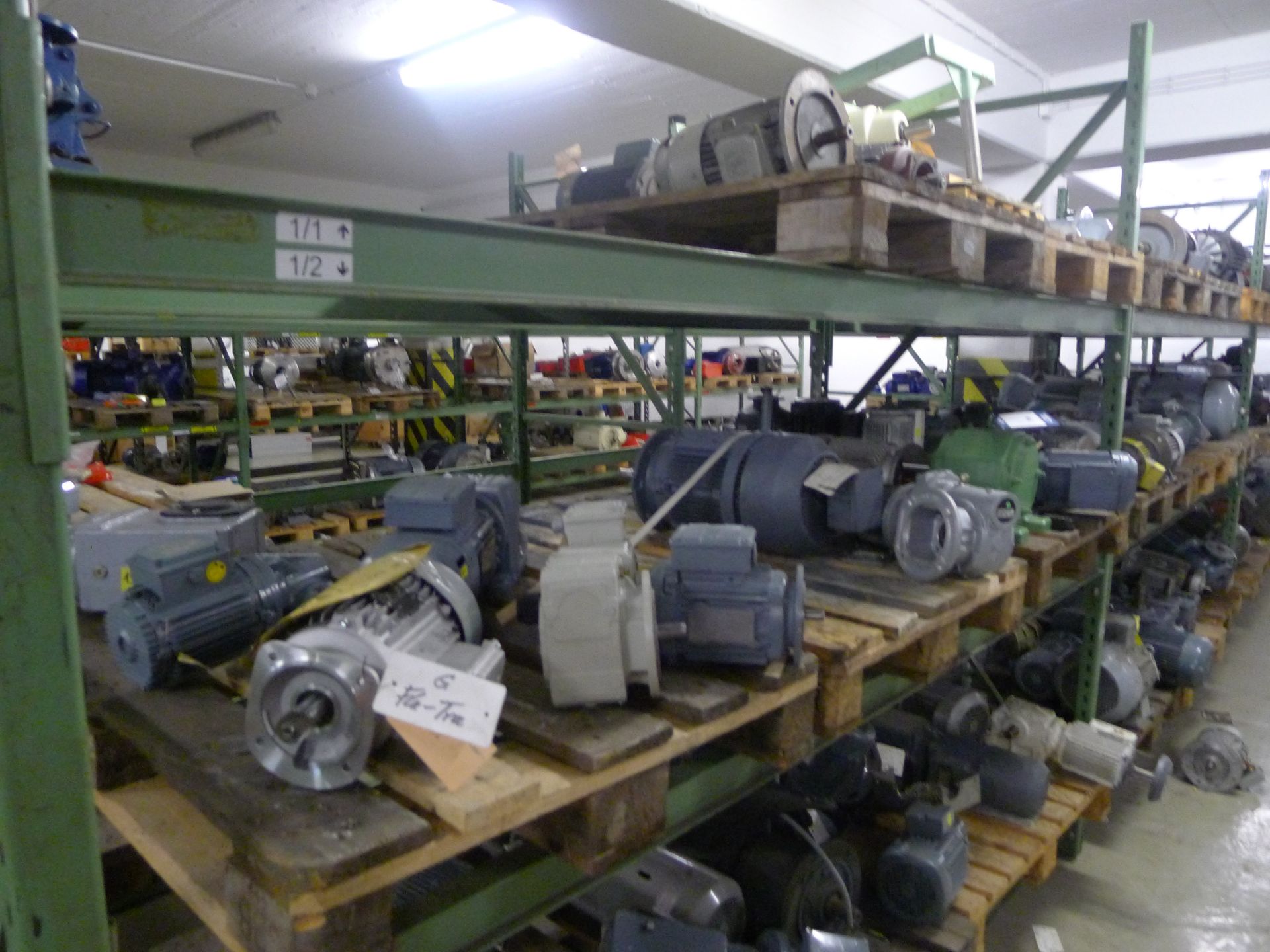 Contents to Racking Bay 8 to Include 37 Siemens, SEW, Nord Assorted Pumps, Motors and Drives ( - Image 2 of 3