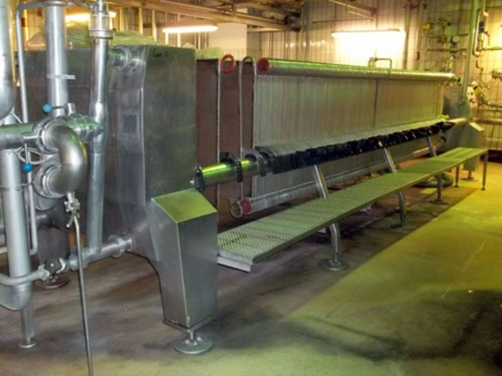 Seitz type OF 100. Stainless steel filter press. 332 m2 filtration area. 400 HL/Hr. 200 pcs of - Image 2 of 8