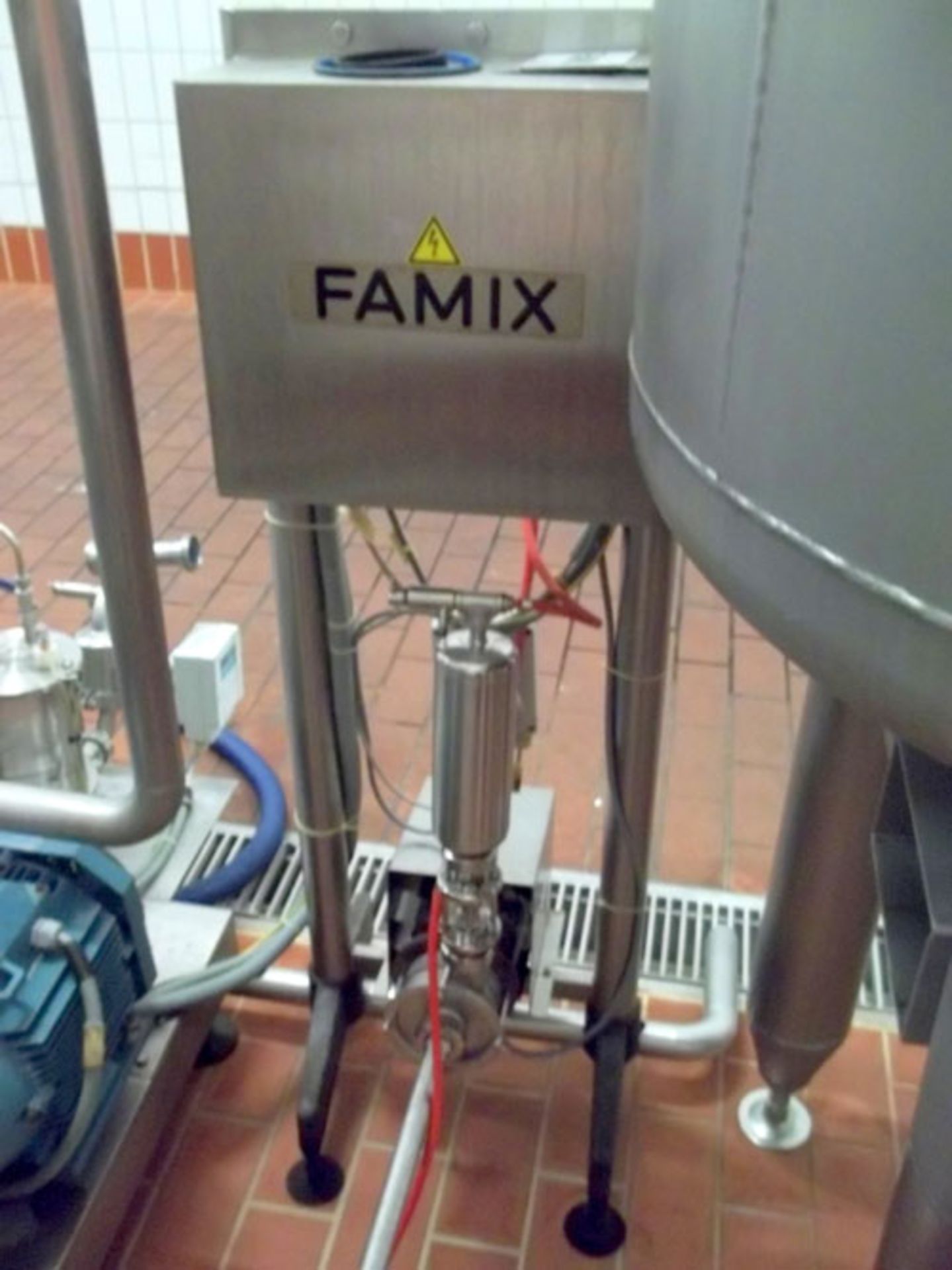 H. Falterbaum – Famix-Maschinen Bau FAMIX 30.000 TDS-4K Stainless steel carbonator/ mixer. Max - Image 5 of 17