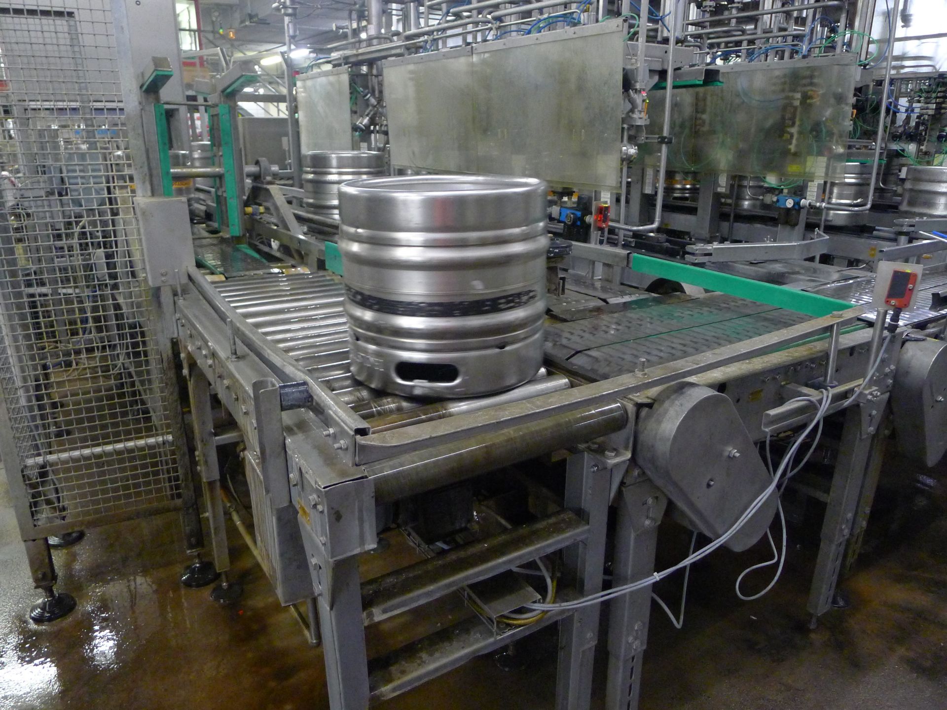 Complete Keg Plant Comprising of: Leifeld & Lemke depalletizer for 2 x 6 pcs of kegs, 500 kgs/hr. - Image 23 of 47