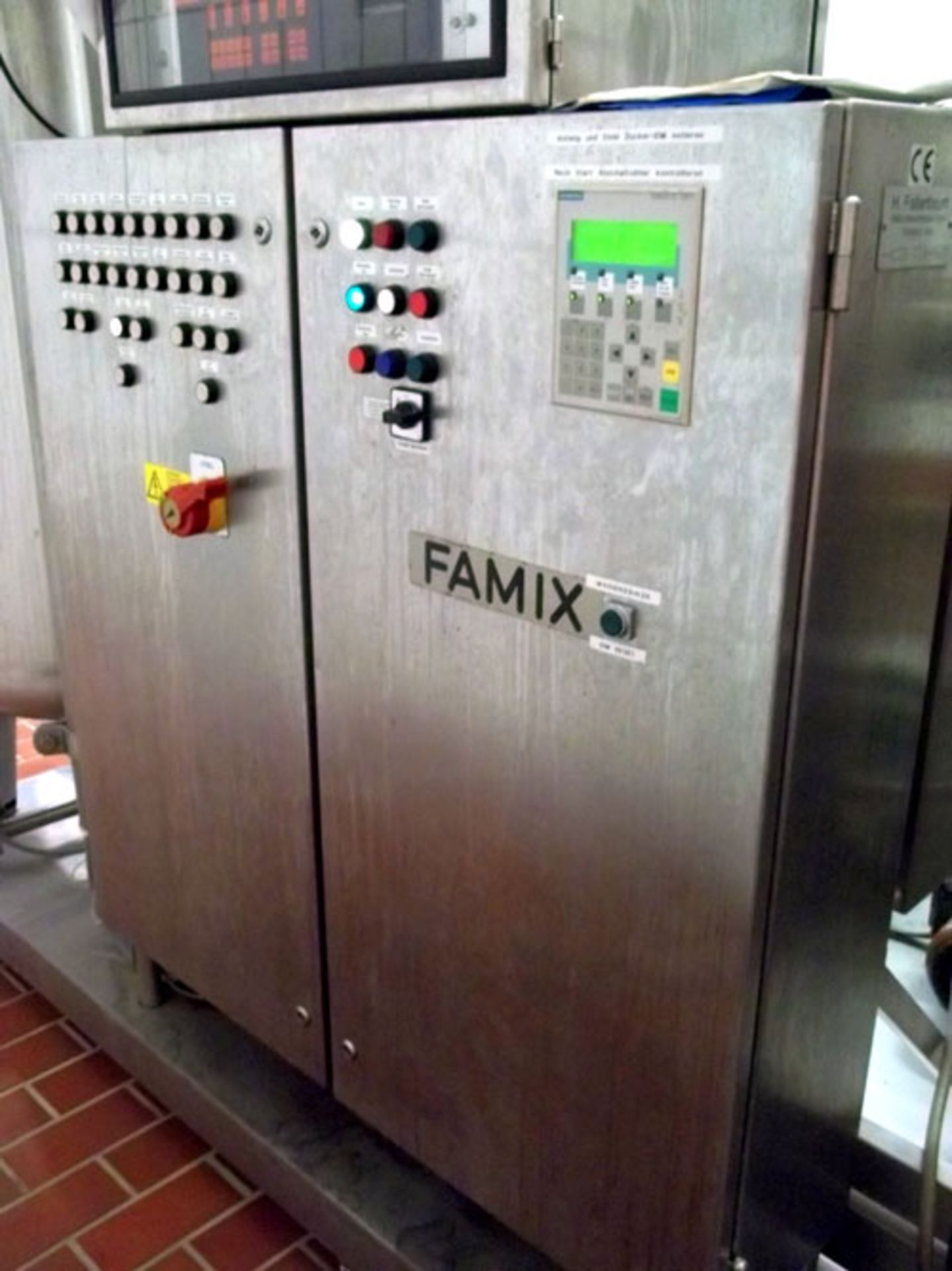 H. Falterbaum – Famix-Maschinen Bau FAMIX 30.000 TDS-4K Stainless steel carbonator/ mixer. Max - Image 15 of 17