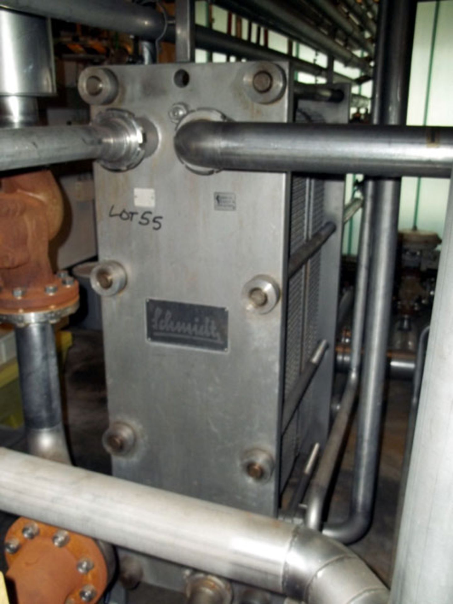W Schmidt type Sigma 27HW stainless steel plate heat exchanger. Max. working pressure 12.5 bar at - Image 3 of 8
