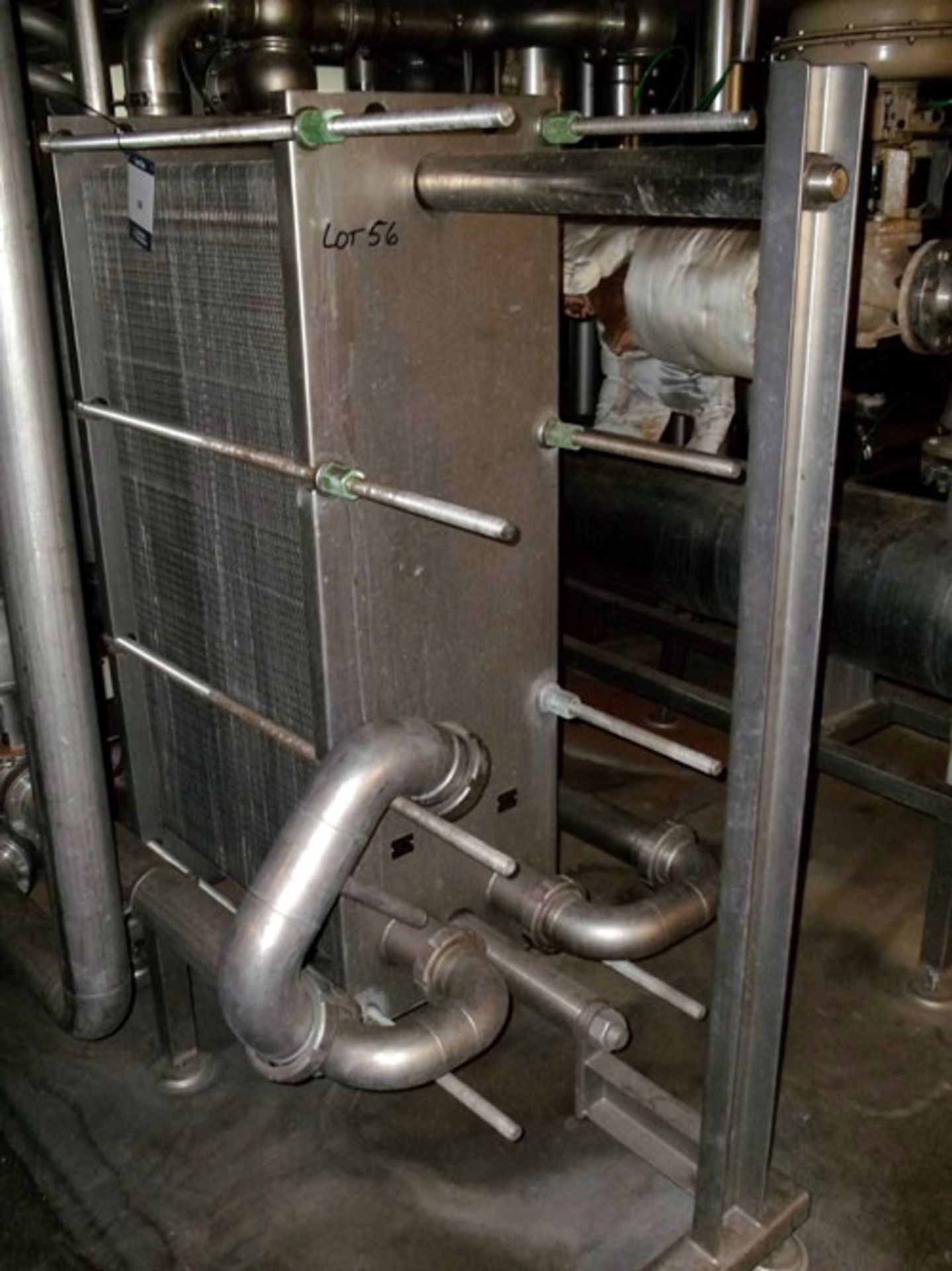 W Schmidt type Sigma 37SBV. stainless steel plate heat exchanger Max. working pressure 6 bar at a - Image 2 of 5