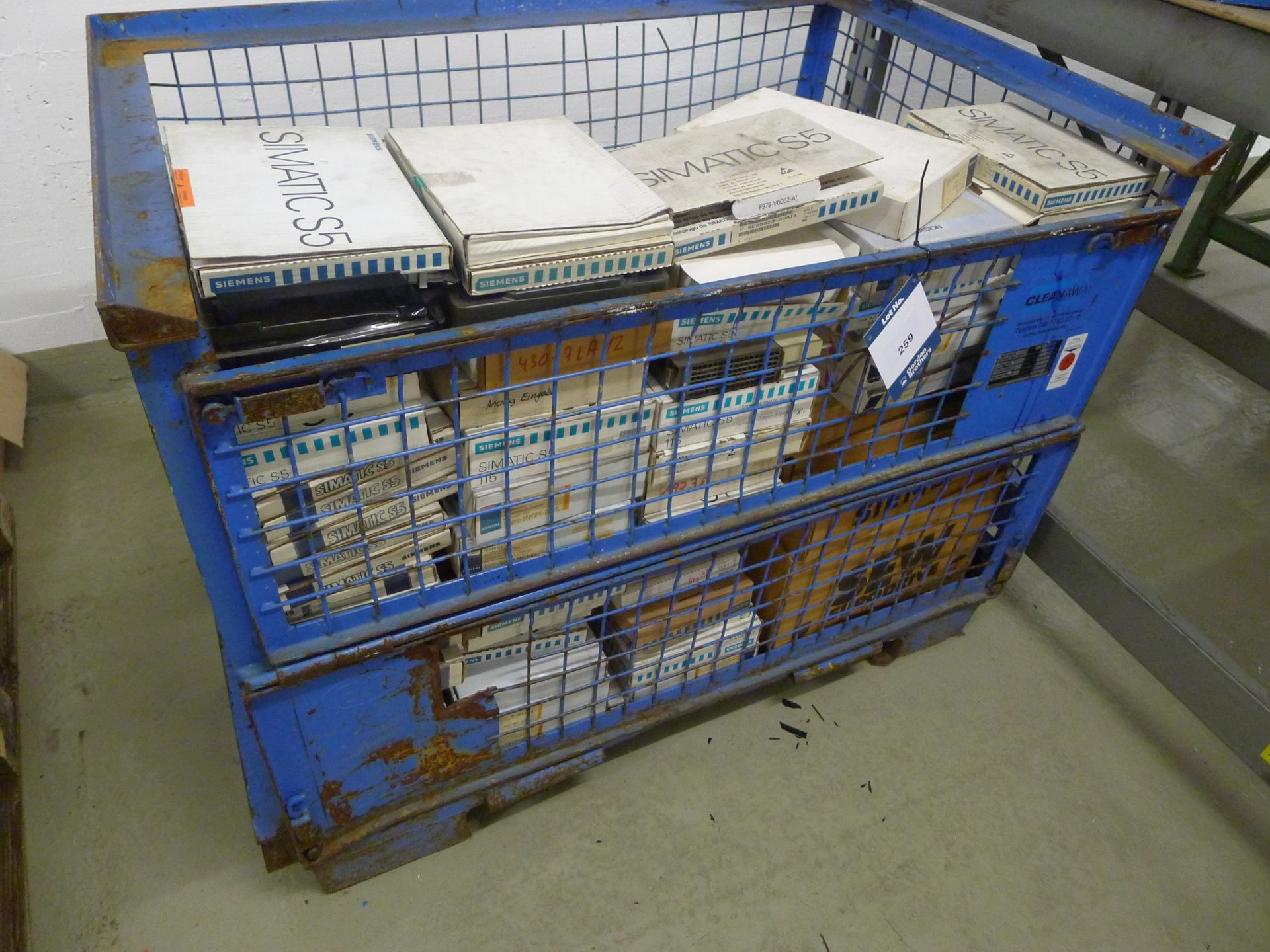 Contents to Steel Stillage to include a Quantity of Siemens Simatic S5 Circuit Boards (Dismantling