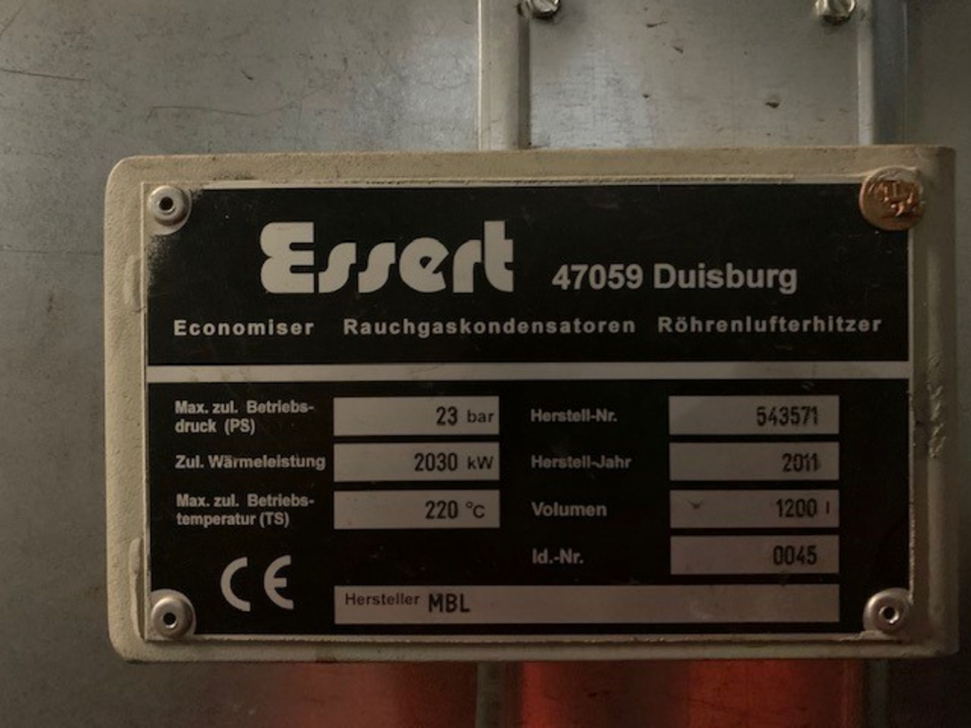 Standard Kessel heat recovery system for emission - Image 12 of 22