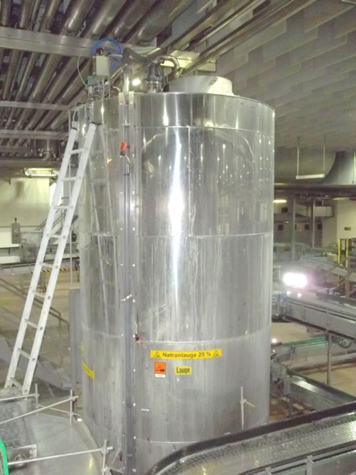 Slawinski Tank, 10m3 (2641 Gallon), Stainless Steel, Vertical. Mounted on legs. Serial# 51077, New