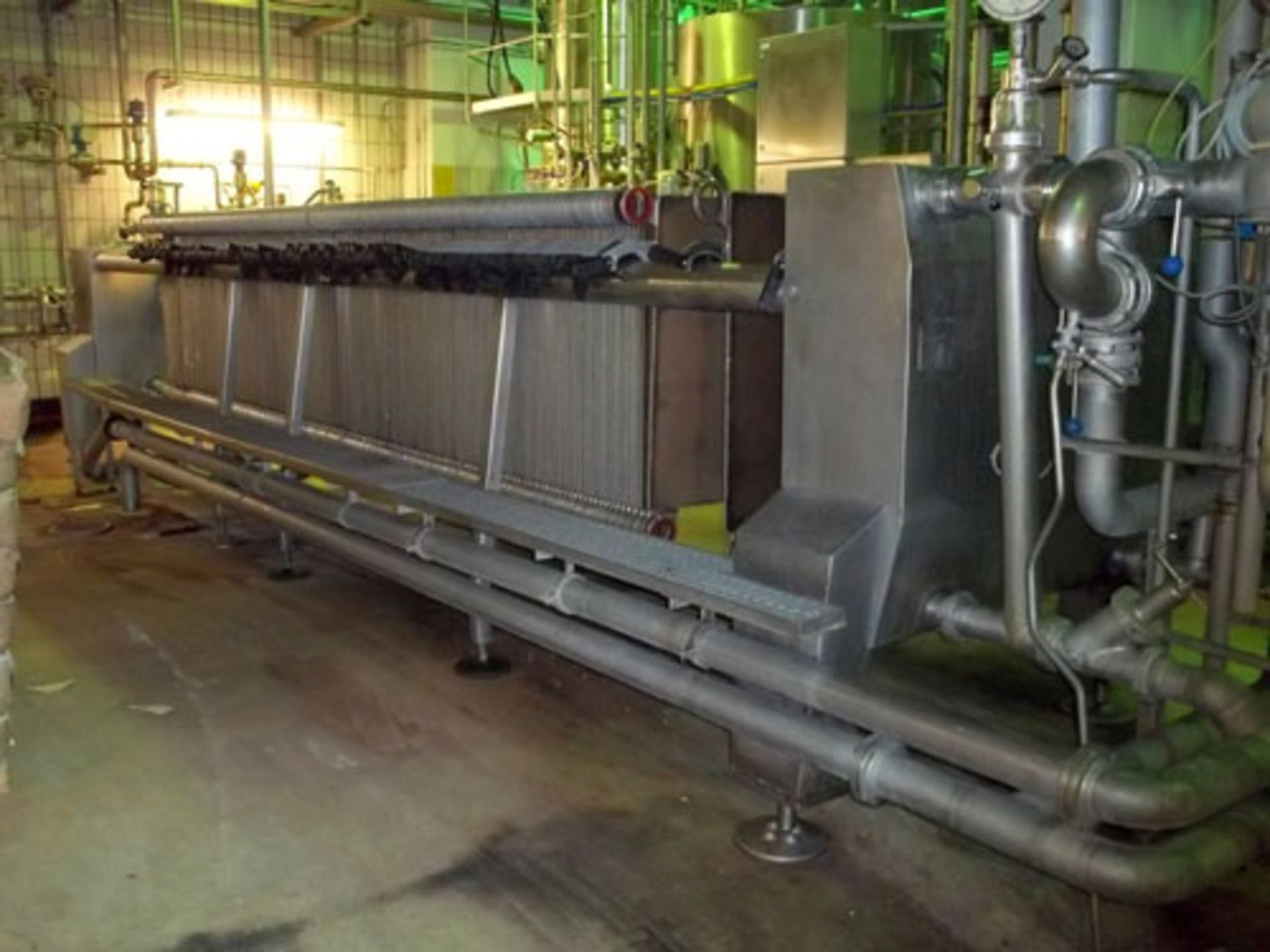 Seitz type OF 100. Stainless steel filter press. 332 m2 filtration area. 400 HL/Hr. 200 pcs of - Image 3 of 8