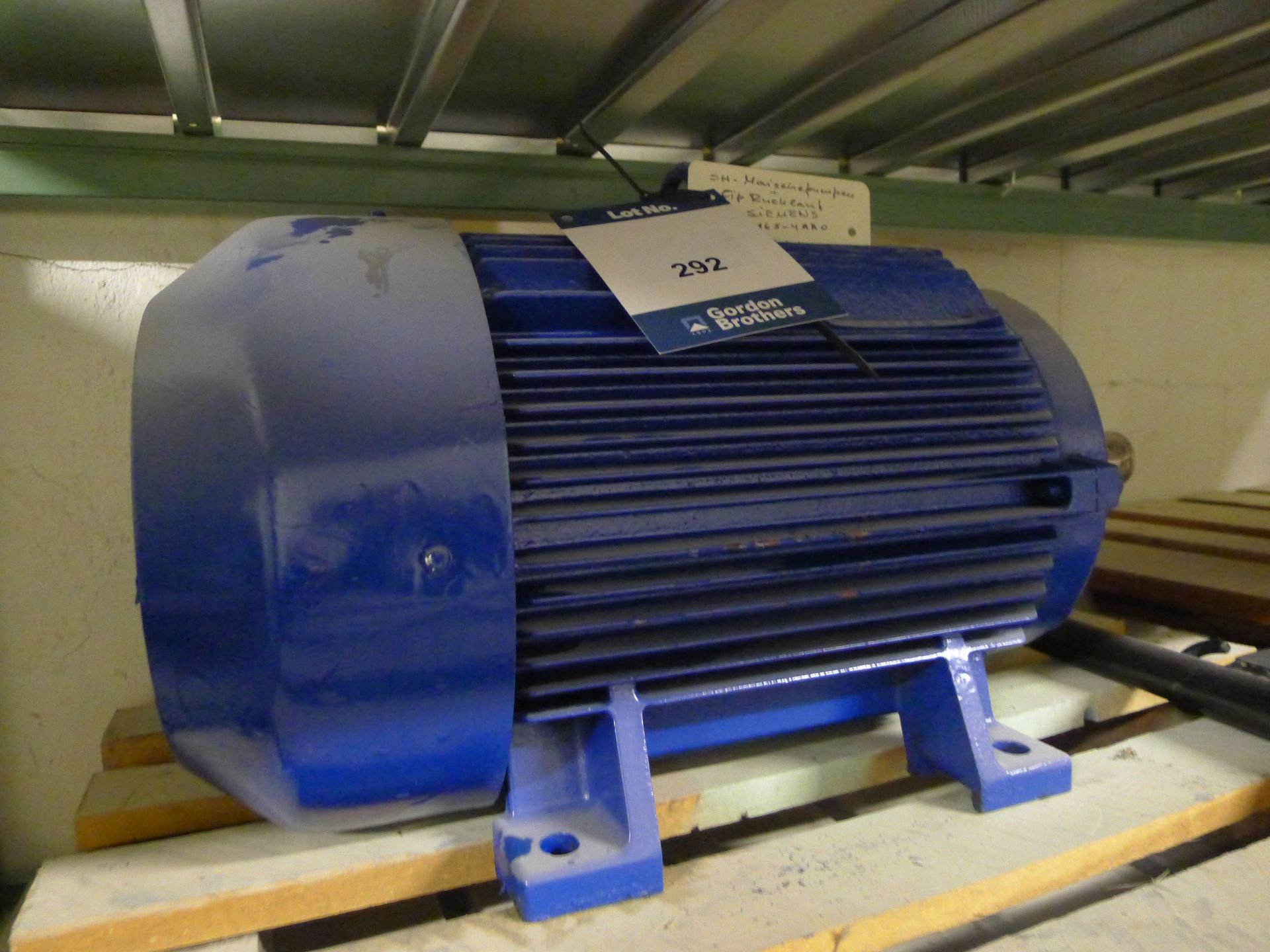 Siemens 1LA3165, 15Kw Motor (Dismantling and Loading Fee: €25)