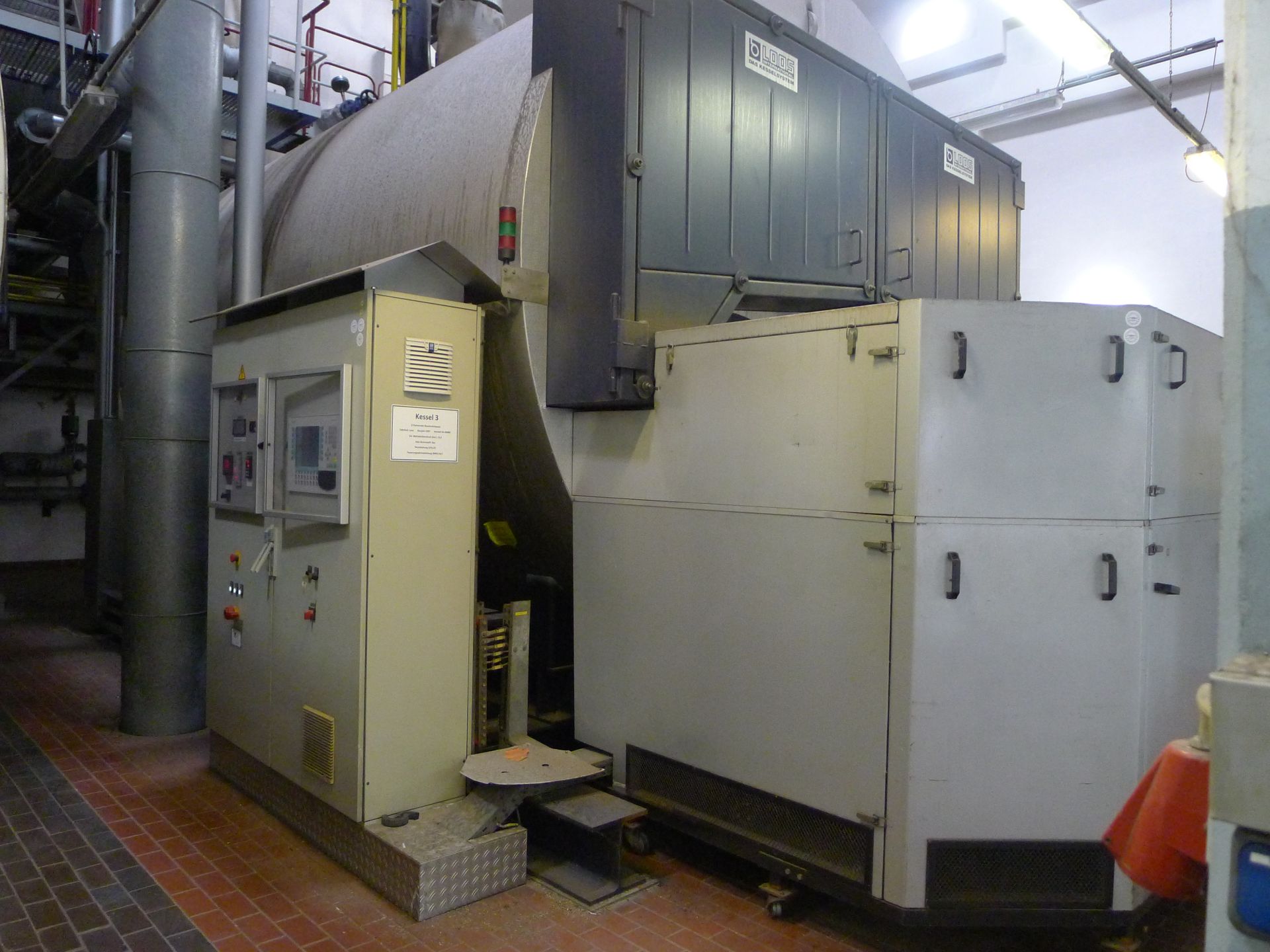 Eisenwerk Theodor Loos , 20 t/hr. Gas operated boiler. Working pressure 12.75 bar. 2 x Elco burners, - Image 2 of 11