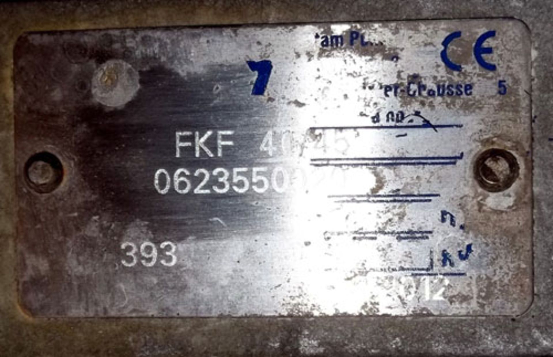 Fristam 3KW Pump, Model FKF 40/45, Stainless Steel. Serial# 0623550020, New 2012. (Dismantling and - Image 4 of 4