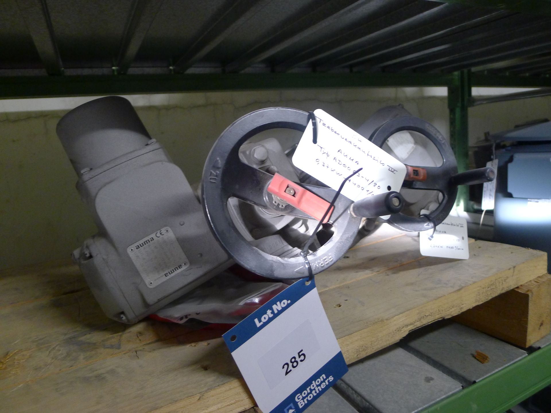 2 x Auma AD0065-4/80 Actuators (Dismantling and Loading Fee: €25)