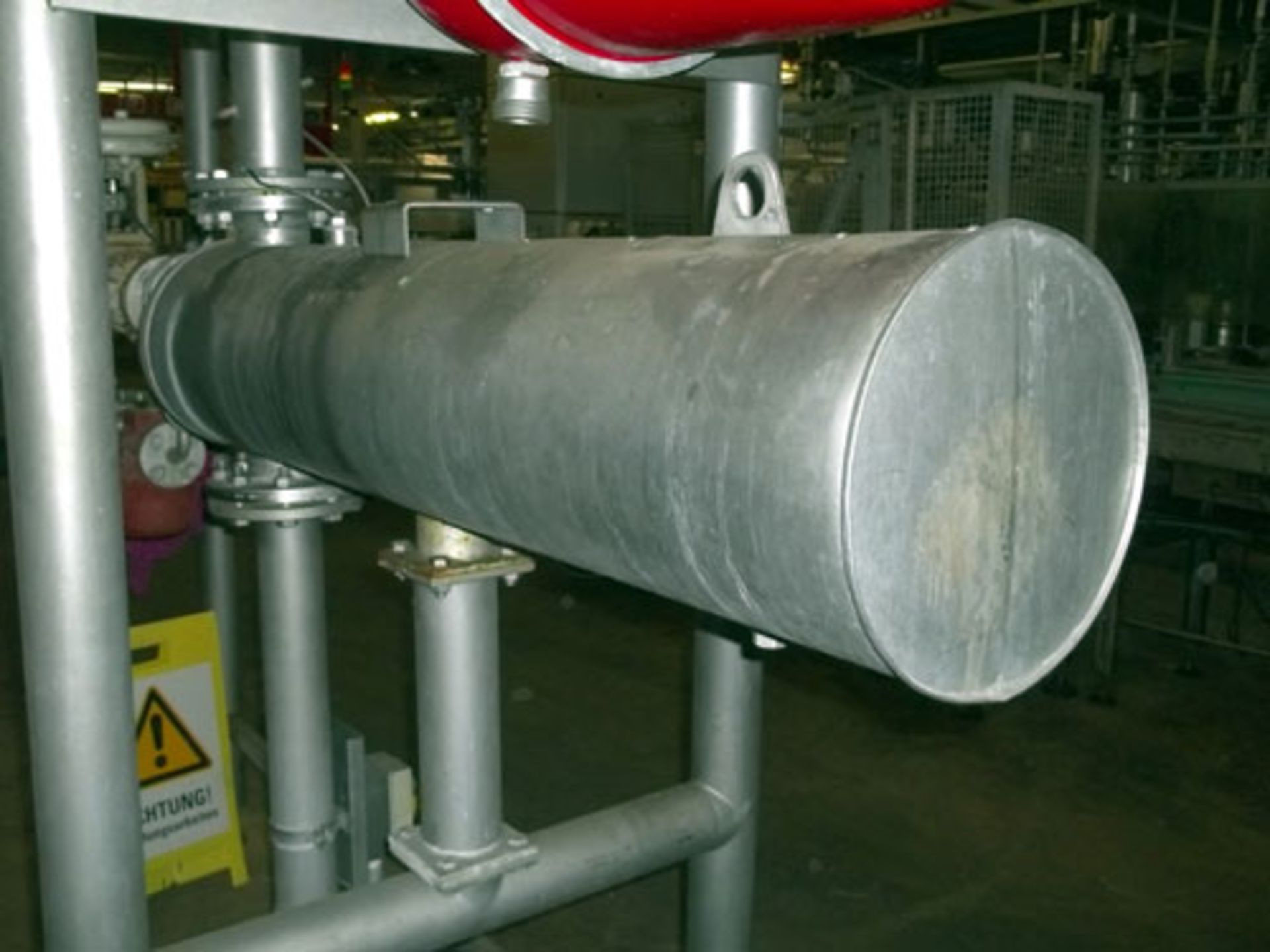 Carl Capito Shell & Tube Heat Exchanger, Stainless Steel. Shell 18 liter rated 3 bar at 100 - Image 2 of 3