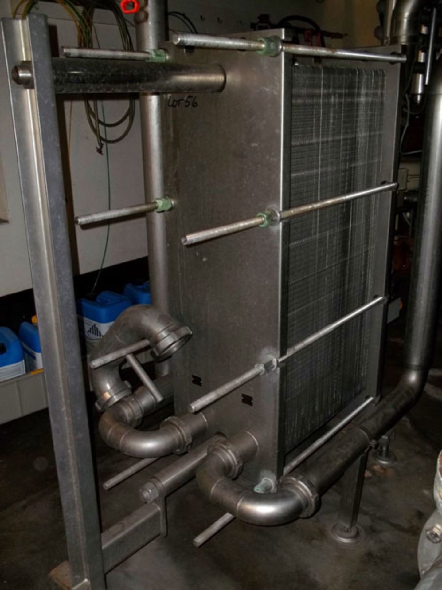 W Schmidt type Sigma 37SBV. stainless steel plate heat exchanger Max. working pressure 6 bar at a - Image 3 of 5